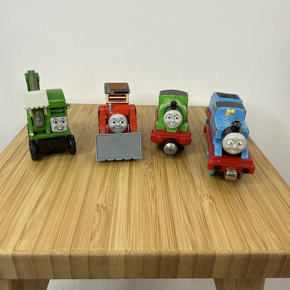 Thomas and Friends Die Cast Take-Along Jack Front Loader Alfie Percy Bundle